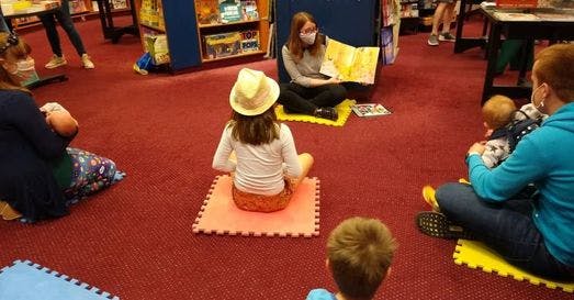 Storytime at Waterstones Swindon